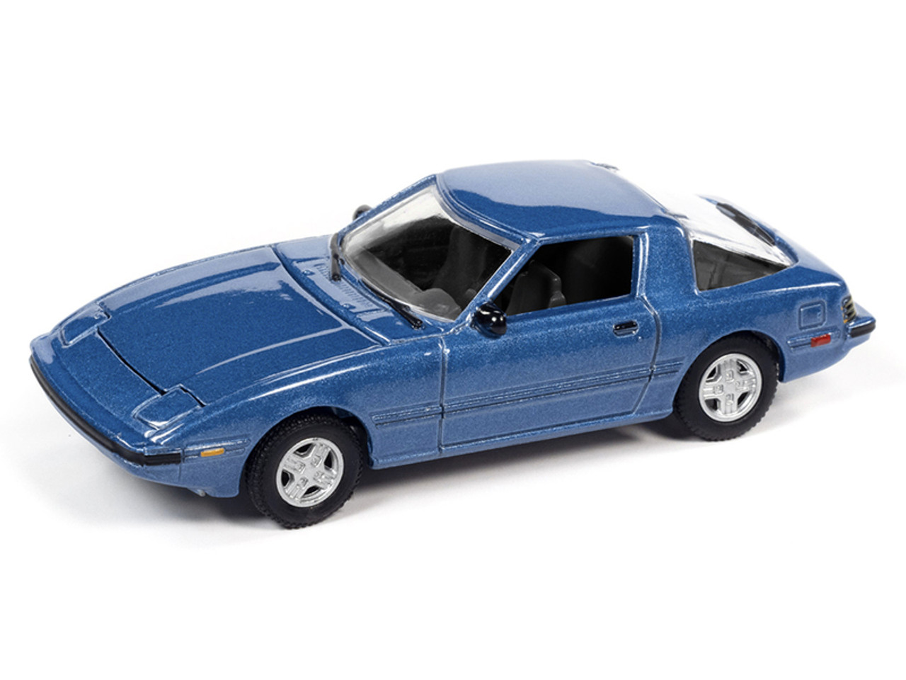 ミニカー Mari 1982 Mazda RX-7 Blue Metallic and 1981 Datsun 280ZX Orange