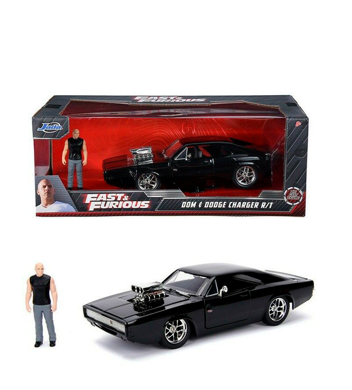 JADA TOYS 1/24 - DODGE Ice Charger - Dom - Fast And Furious 8