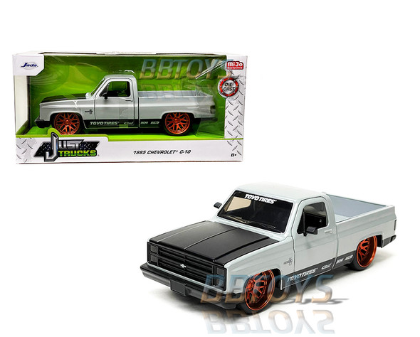 1985 Chevrolet C-10 Pickup Truck Toyo Tires "Just Trucks" Series 1/24 Diecast Model Car by Jada