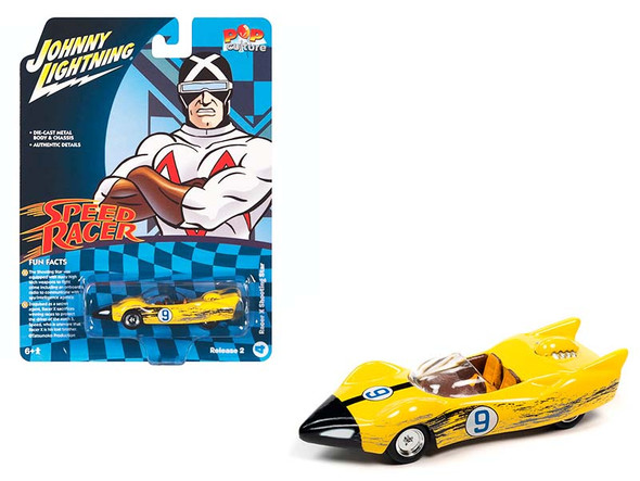 Shooting Star #9 Yellow and Racer X Figurine 