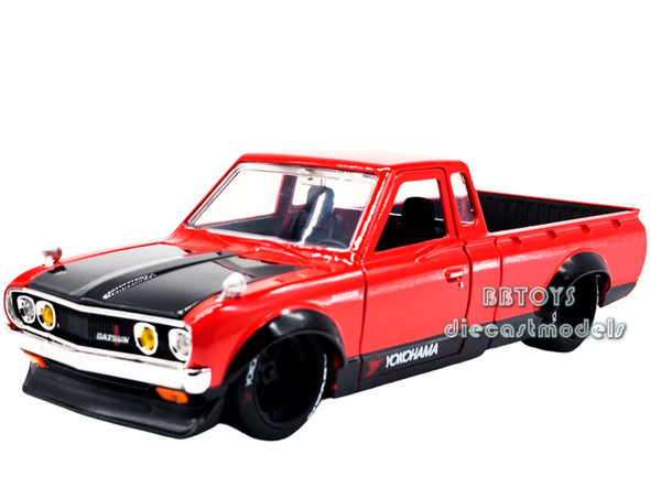 1972 Datsun 620 Pickup Yokohama "JDM TUNERS" Series 1/24 Diecast Model Car by Jada