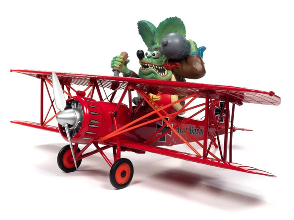 1929 Waco Straigtwing "Rat Fink" Rat Baron" Airplane Limited Edition 1/30 Diecast Model ByAuto world