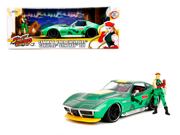 Street Fighter, Guile & 1956 Ford F-100, 1:24 Scale Vehicle & 2.75 Fi –  Jada Toys