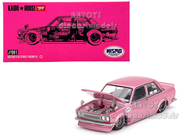 Datsun 510 Street KAIDO GT V1 "Kaido House" Special 1/64 Diecast Model Car by True Scale Miniatures