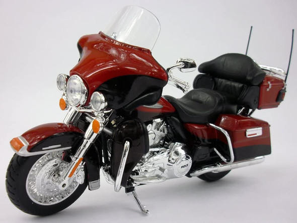 2013 Harley Davidson FLHTK Electra Glide Ultra Limited Red Bike 1/12 Diecast Motorcycle Model by Maisto