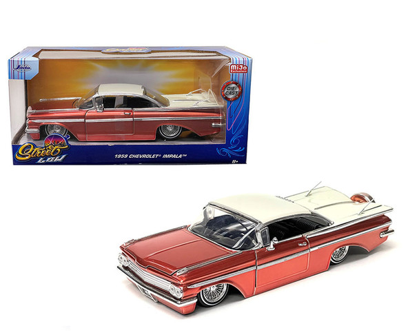 1959 Chevrolet Impala SS Copper Street Low Limited Edition  1/24 Diecast Models By Jada