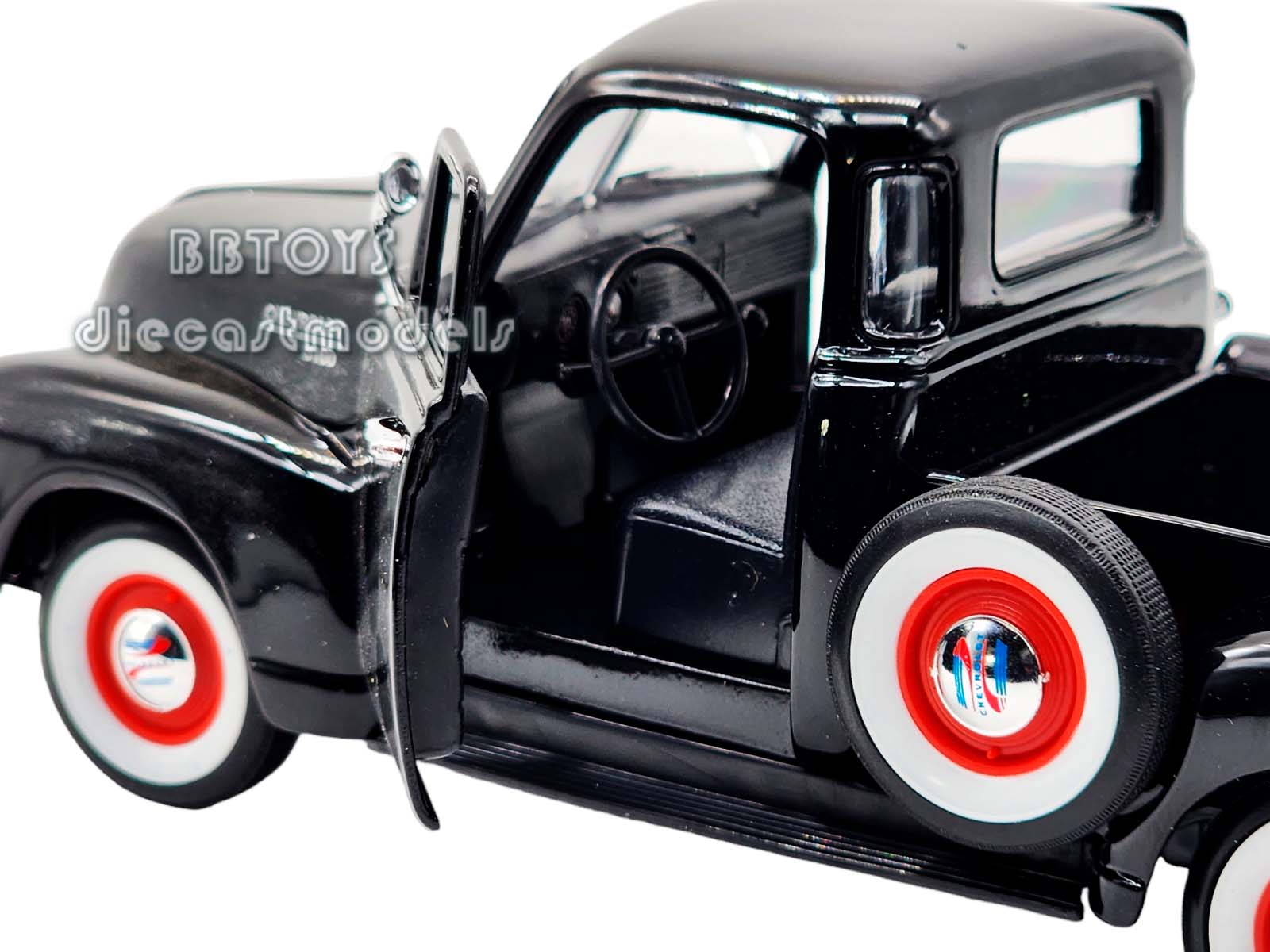 ウェリー 1/24 1953 シボレー 3100 ピックアップ - BLACK 1/24 Welly 1953 Chevrolet 3100 Pickup Truck LOWRIDER Black
