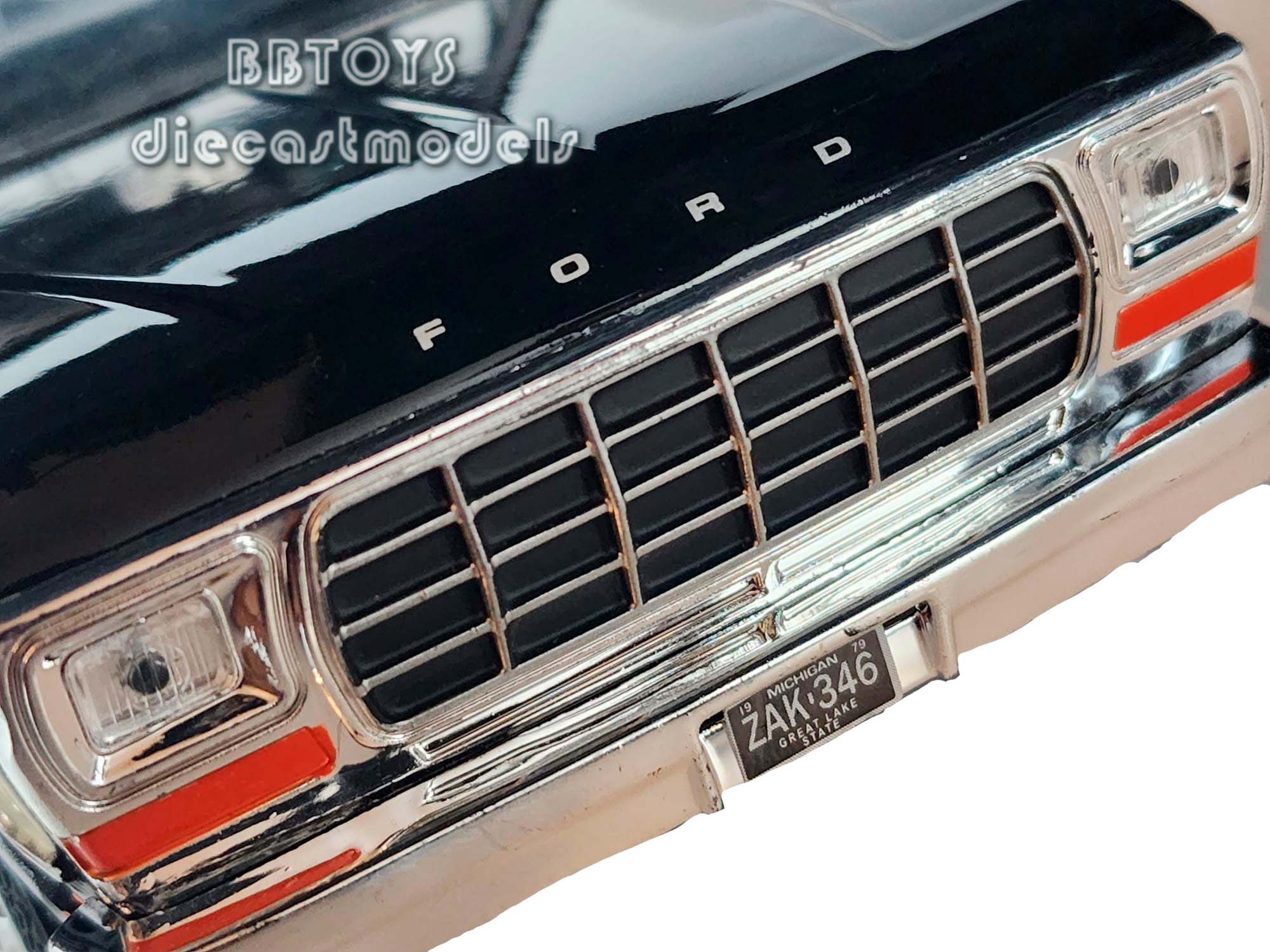 1979 Ford F-150 Pickup Truck Black and Cream 1/24 Motormax