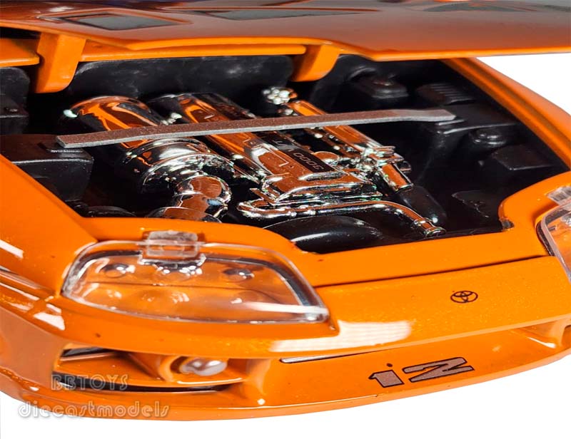 1:24 ワイスピ BRIAN&#39;S TOYOTA SUPRA ORANGE BRIAN'S TOYOTA SUPRA ORANGE 