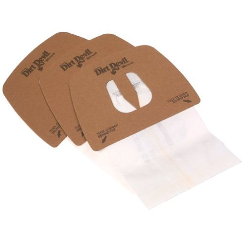 Dirt Devil Type F Vacuum Bags - 3pk