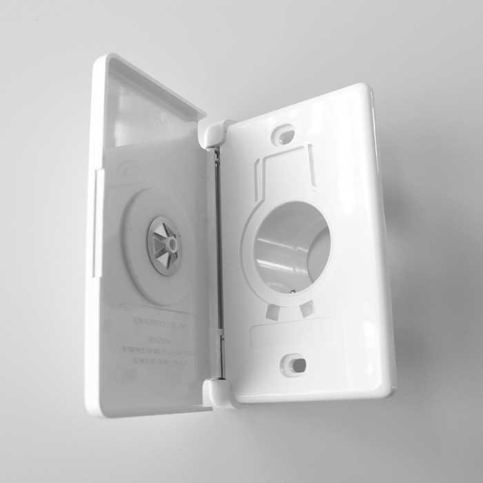 Buy Central Vacuum Inlet Full Door White SV8026 from Canada at
