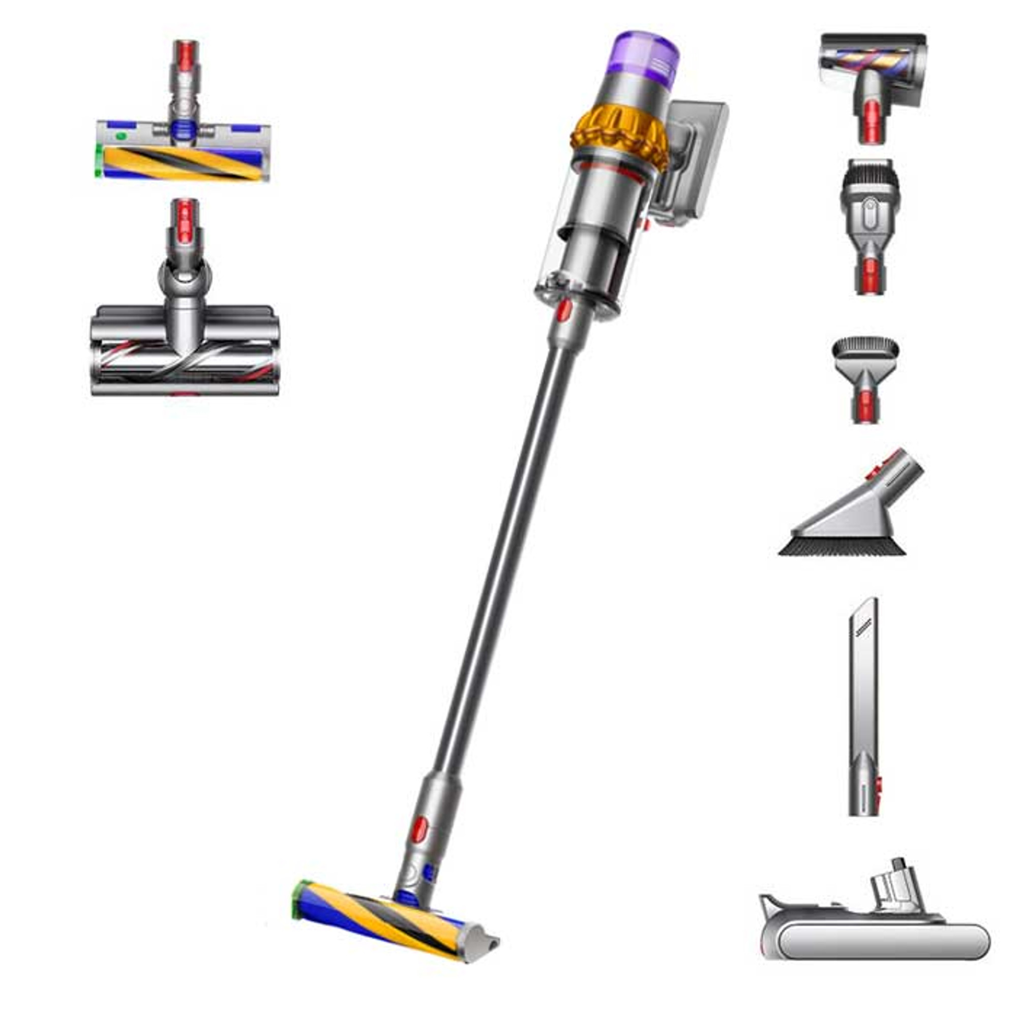 The Dyson V15 Detect™ vacuum is engineered with HEPA filtration, pet, Dyson