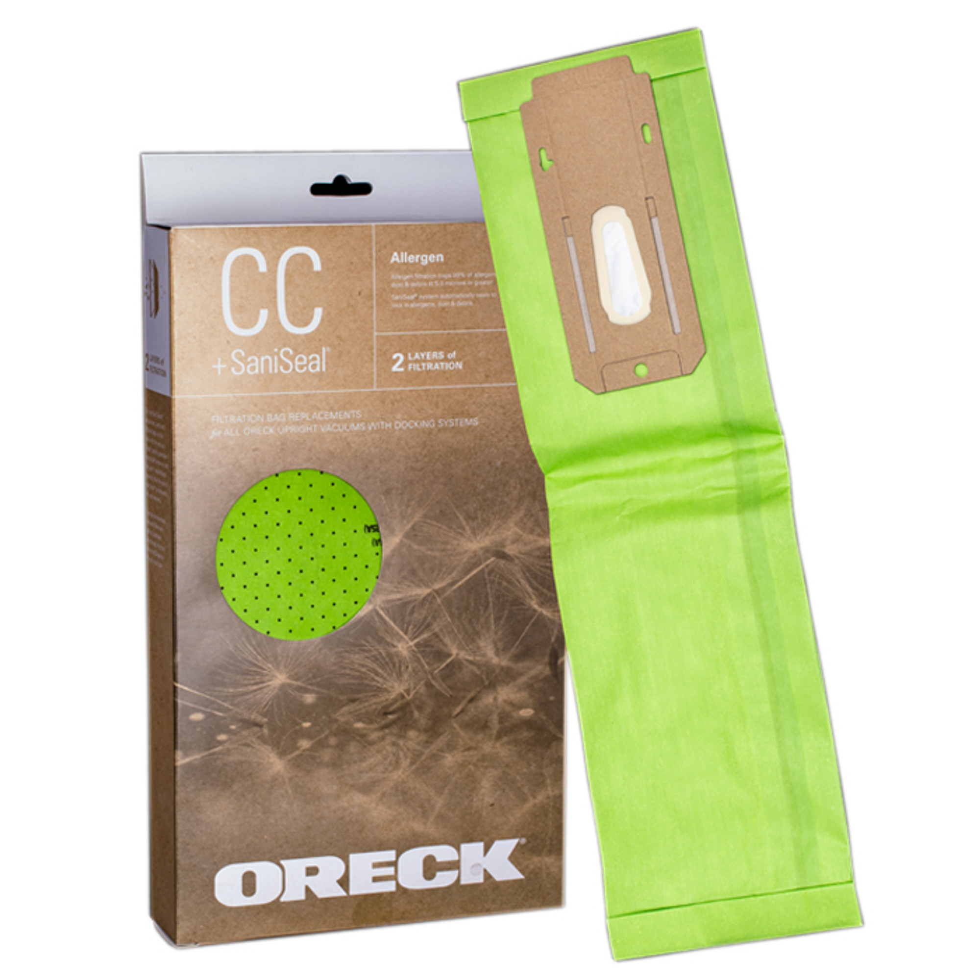 Oreck SuperDeluxe Compact Canister Vacuum Bags and Filter 12Pack  A to  Z Vacuum