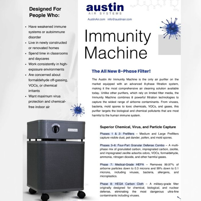Austin Air Immunity Machine Air Purifier Austin Air Immunity Machine Air Purifier