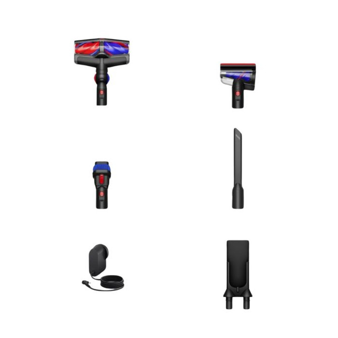 Dyson V16 Piston Animal Vacuum included attachments