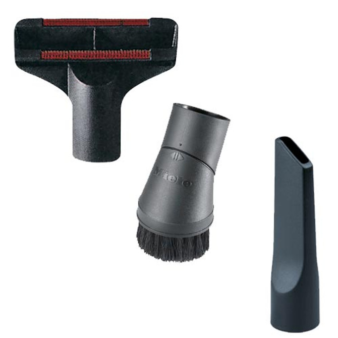 Above floor cleaning attachments.