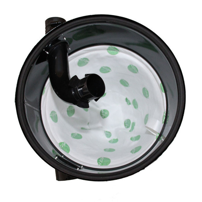 Permanent filter lasts the life of the vacuum and is HEPA rated for clean air. 