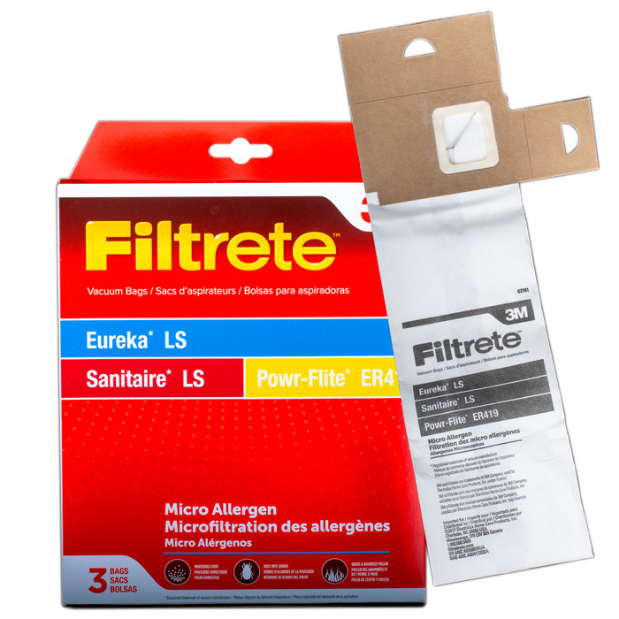 6 Sacchetti Antipolvere Eureka F&G 52320C-6 - Monouso Universali