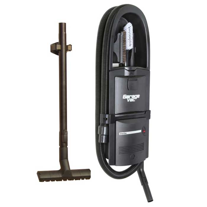 GarageVac By InterVac Design – Aspirapolvere Da Garage A Parete – Marrone – Con Sacco - 2