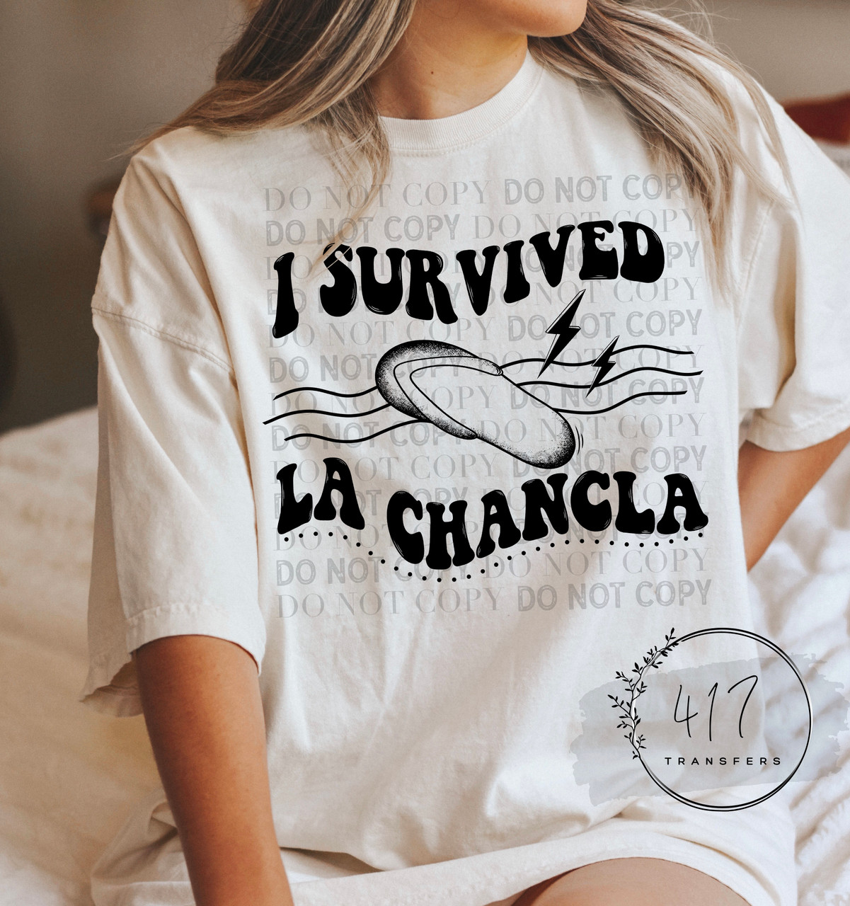 I survived la deals chancla t shirt