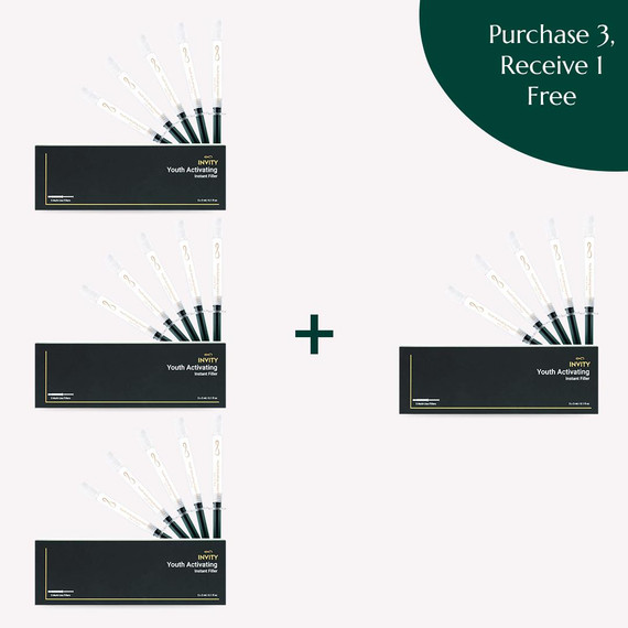 Invity 3 x Youth Activating Instant Filler Invity 3 x Youth Activating Instant Filler