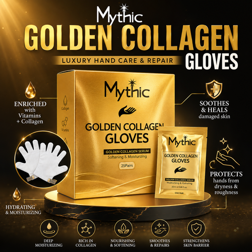 Golden Collagen Gloves/Case 300pcs