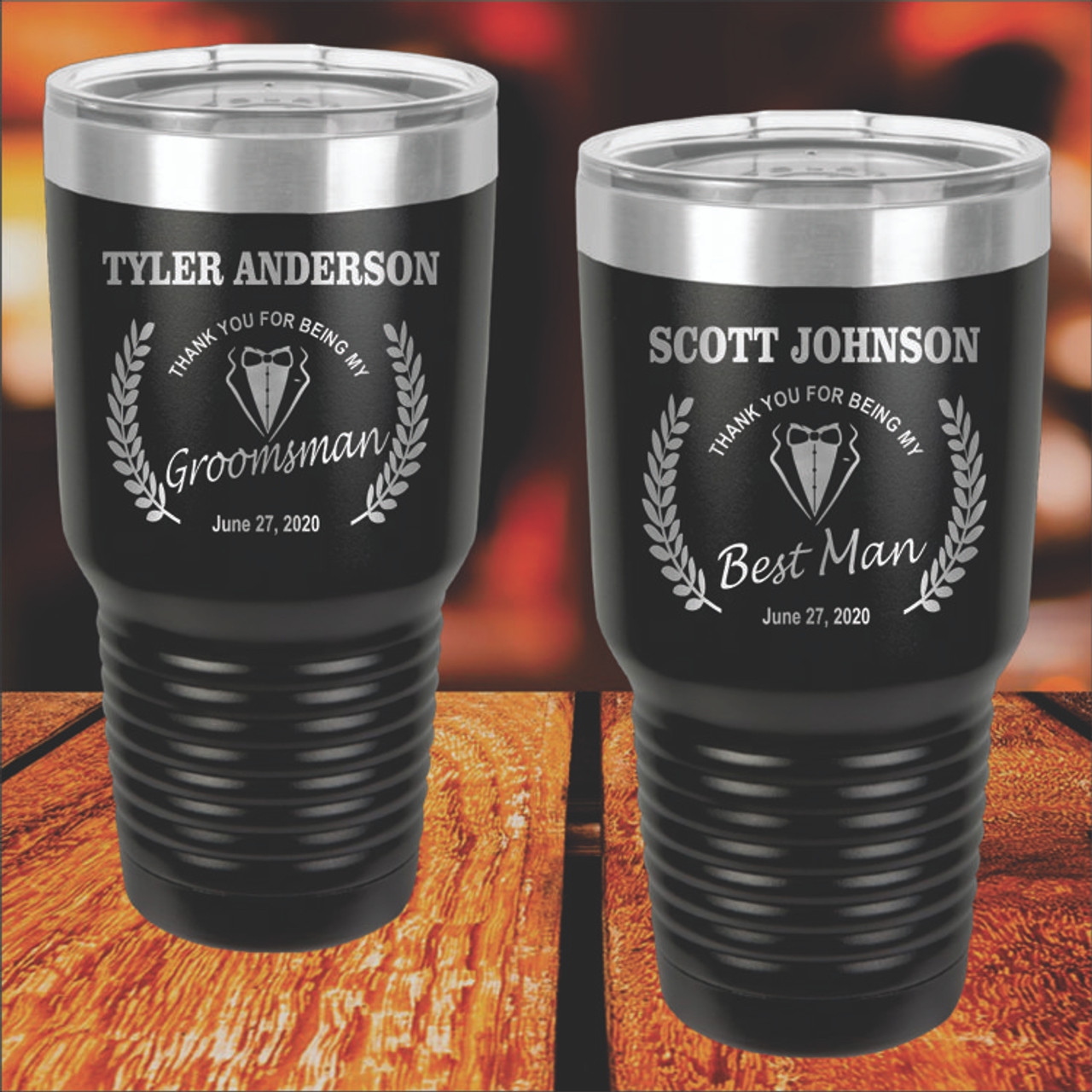 Personalized Stainless Steel Wine Glass, 9 Oz., Engraved Wine Goblets for  Mother's Day, Custom Groomsman or Bridesmaid Gift 