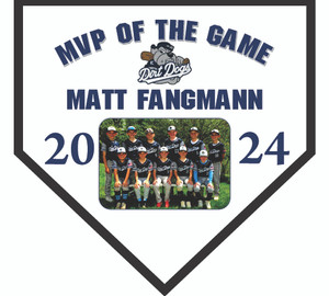 MVP of the Game and team photo MVP of the Game and team photo