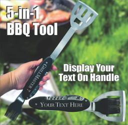 Personalized 5-in-1 BBQ Tool Personalized 5-in-1 BBQ Tool