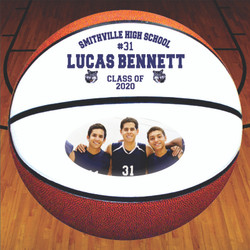 Graduation Photo Basketball  Graduation Photo Basketball