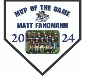 MVP of the Game and team photo