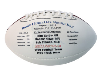 High School Hall of Fame Sports Day Commemorative football High School Hall of Fame Sports Day Commemorative football