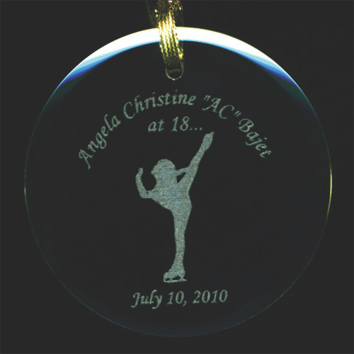 Holiday Glass Ornament