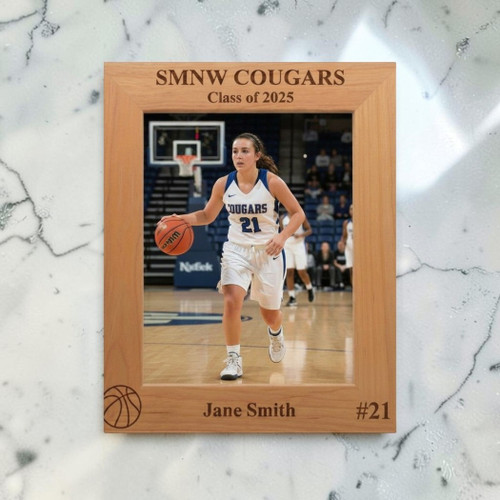 Personalized Sports Picture Frame for basketball