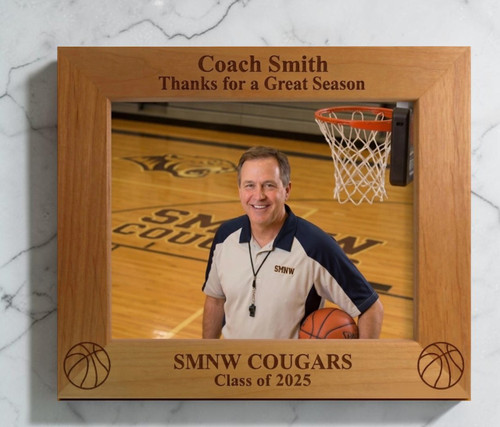 Custom made photo frame for your coach