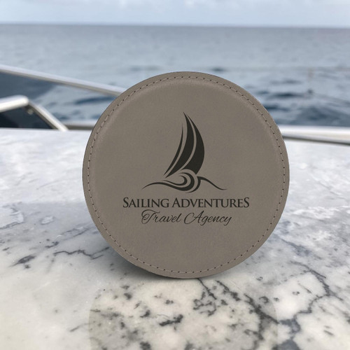 Custom made coasters for your corporate event