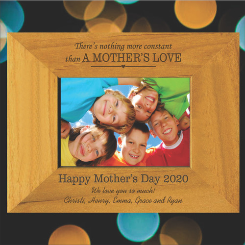 A Mother's Love Personalized Picture Frame - Mother's Day Gift
