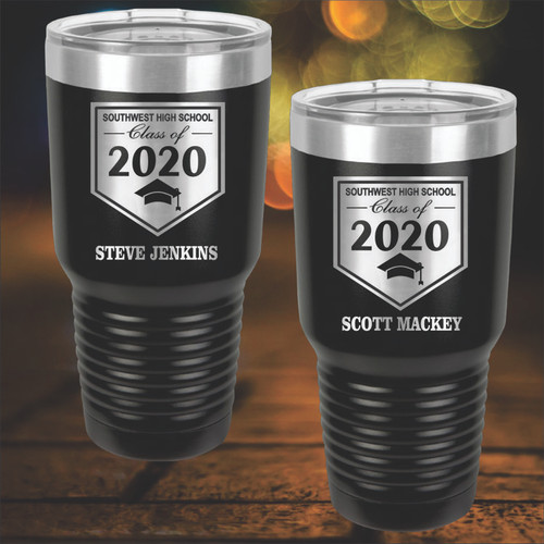 Personalized Graduation Drink Tumbler