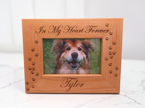 Custom made memorial frame for your pet