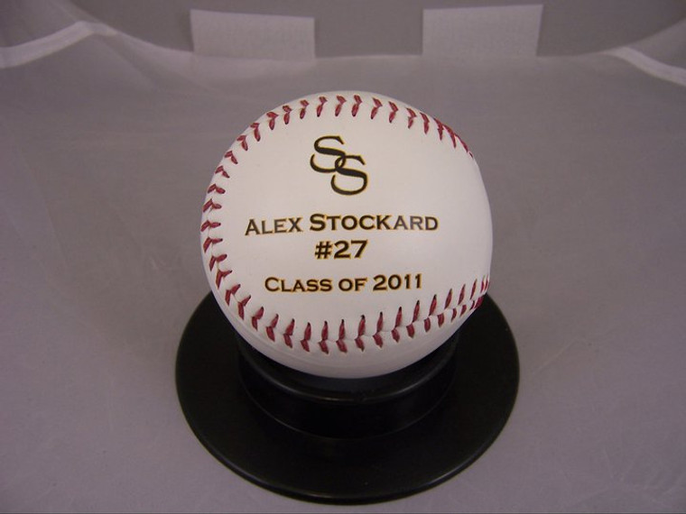 Class of 2010 Personalized High School baseball award
