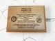 Deeply Engraved and easy to read from a distance!