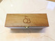 Personalized wood wine box with customer logo