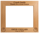 Personalized "Thank You Coach" Frame 