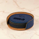 Round or Square and Six colors available to match any decor.