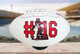 Hall of Fame Football Cutout  Hall of Fame Football Cutout