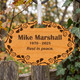 Ornament with Mike Marshall and rest in peace. 
