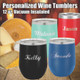 Personalized Wine Tumbler 