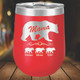Mama Bear Personalized Wine Tumbler 