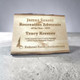 Live Edge Wood Plank Plaque