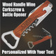Wine Tool Corkscrew & Bottle Opener - Personalized Gift For Dad Wine Tool Corkscrew & Bottle Opener - Personalized Gift For Dad